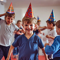 DLux Karate University Karate Birthday Party